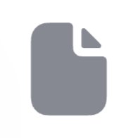 Icon of a file.