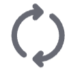 Icon of two circling arrows.